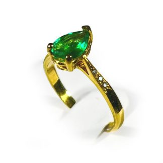 Pear Shaped Emerald