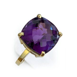 Sq. Cushion Amethyst