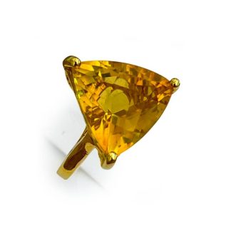 Trillion Shape Citrine